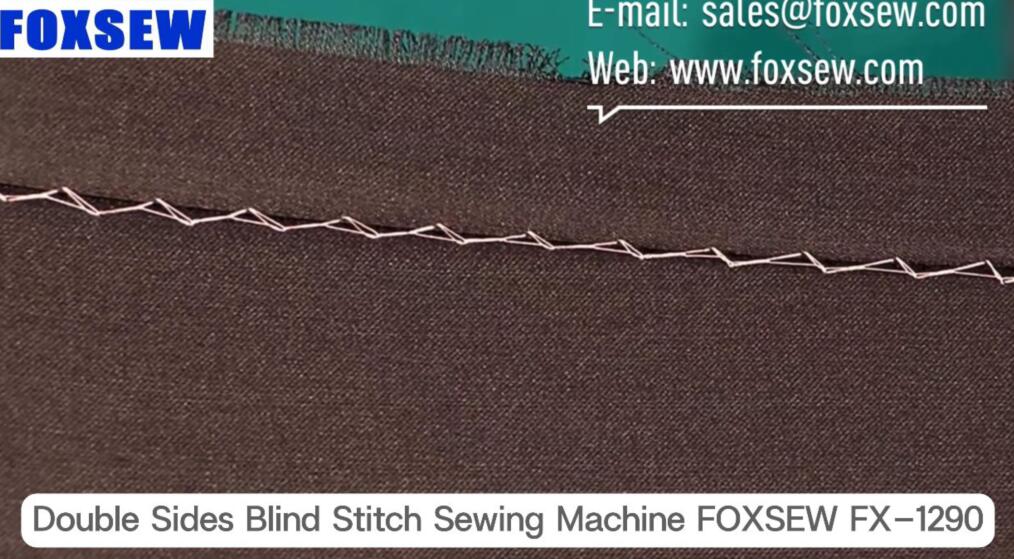Double Sides Blind Stitch Sewing Machine