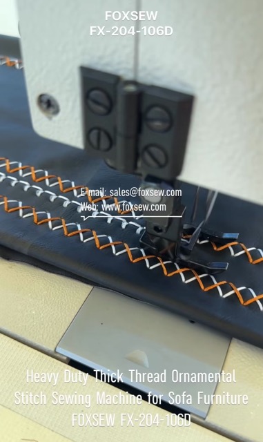 Heavy Duty Thick Thread Ornamental Stitch Sewing Machine for Sofa Furniture
