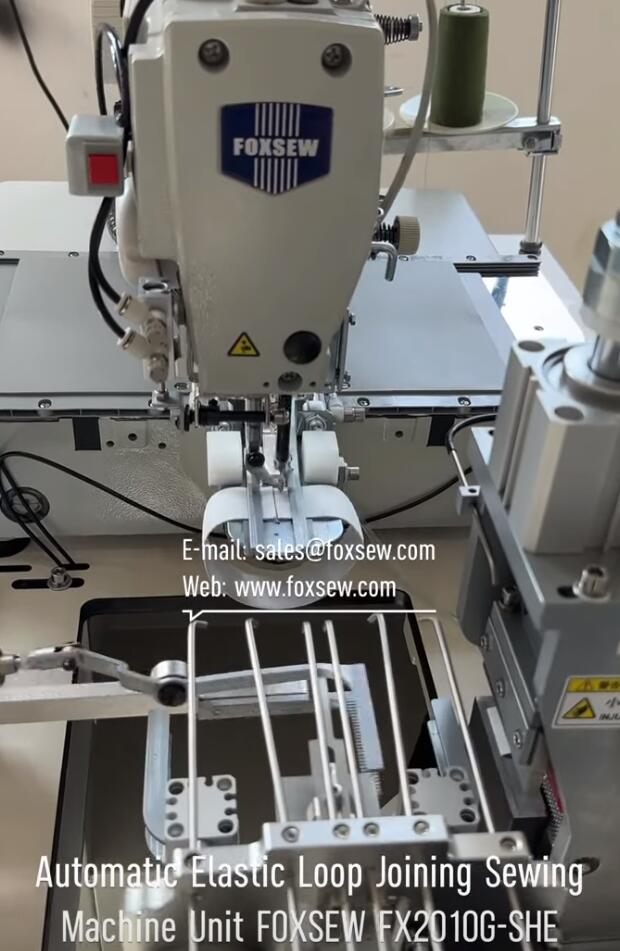 Automatic Elastic Loop Joint Sewing Machine Unit