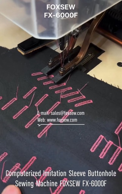 Computerized Imitation Sleeve Buttonhole Sewing Machine