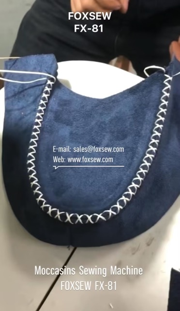 Moccasins Stitching Sewing Machine