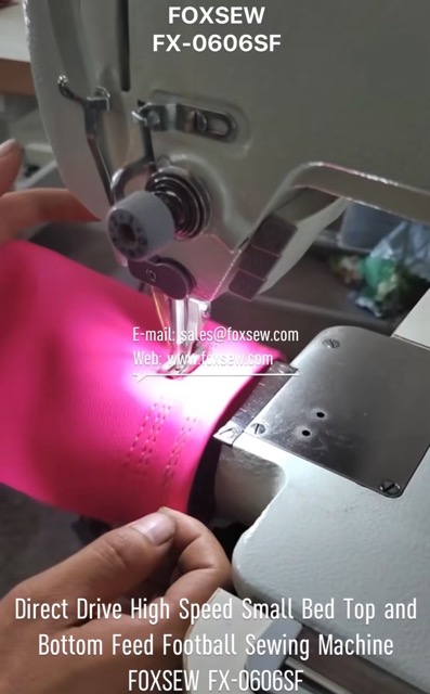 Direct Drive High Speed Small Bed Football Sewing Machine