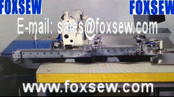 Automatic Jeans Pocket Mouth Curling Sewing Unit