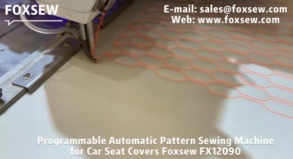 Programmable Automatic Pattern Sewing Machine for Car Seat Cover